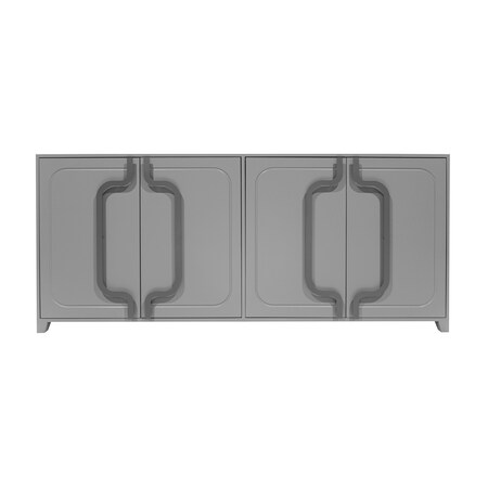 Elk Home S0075-10775 Calamar - Credenza in Modern and Contemporary Style-32 Inches Tall and 66 Inches Wide, Neptune Blue Finish